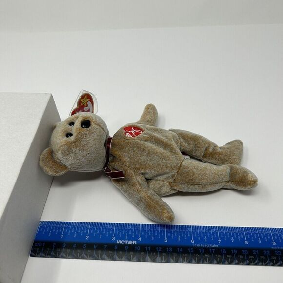 Ty Beanie Baby Signature Bear with tags 1999 Retired Original - Picture 13 of 15